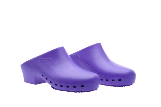 Calzuro Classic clogs without Upper Holes - Purple