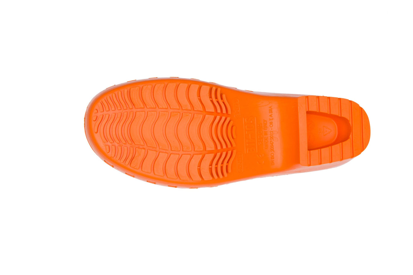 Calzuro Classic clogs without Upper Holes - Orange