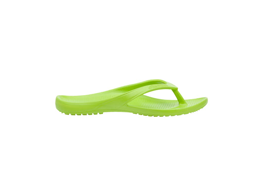 Calzuro Aqua Bright Green Flip Flops
