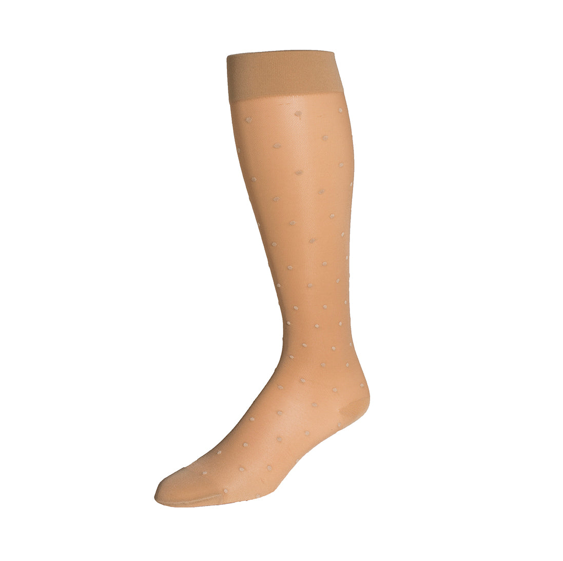 Women Rejuva Knee High Sheer Dot 20-30 mmHg compression Stockings