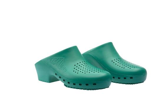 Calzuro Classic clogs with Upper Holes - Green