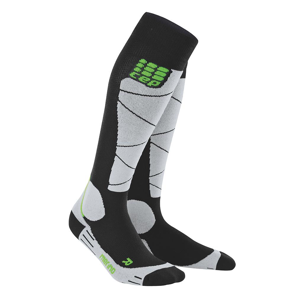Men CEP Ski+ Merino 20-30mmHg Compression socks