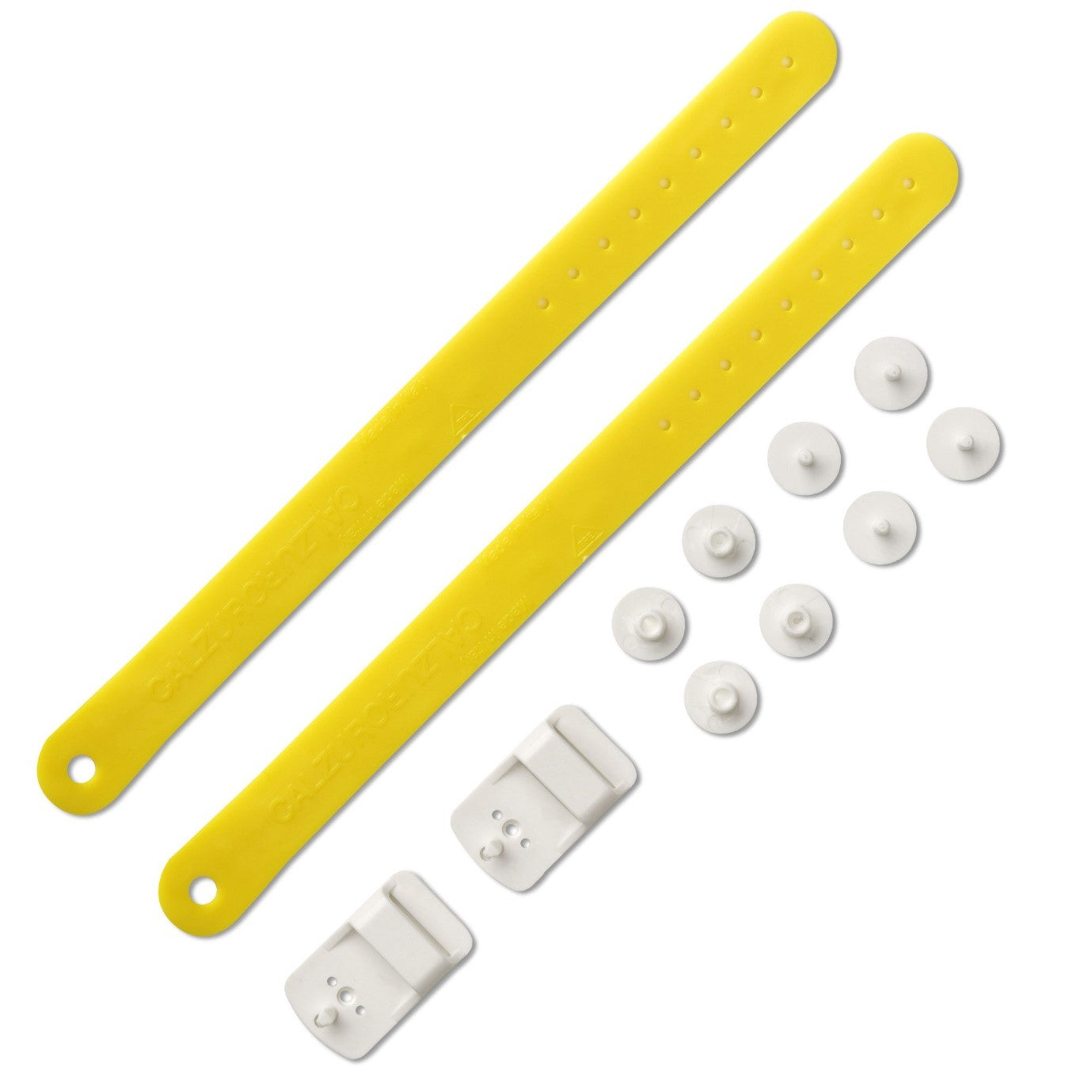 Heel Straps Kit for Calzuro Classic Clogs - Yellow