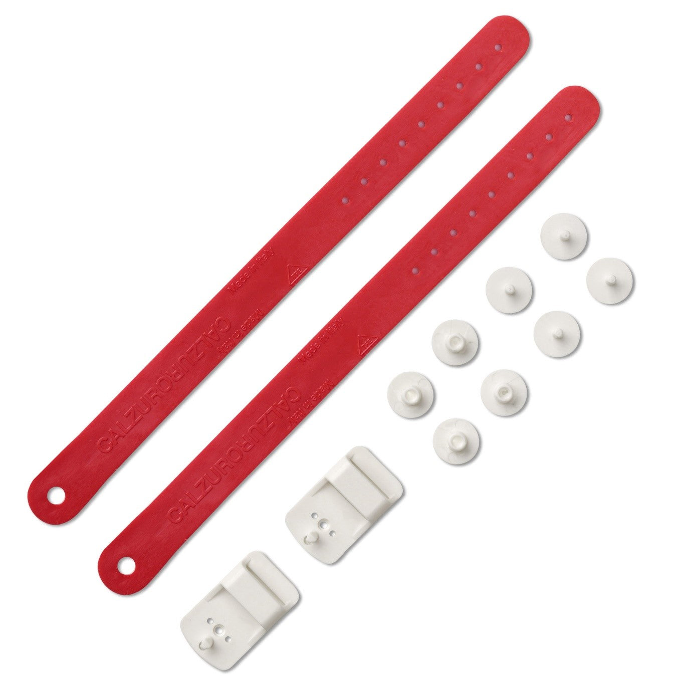Heel Straps Kit for Calzuro Classic Clogs - Red