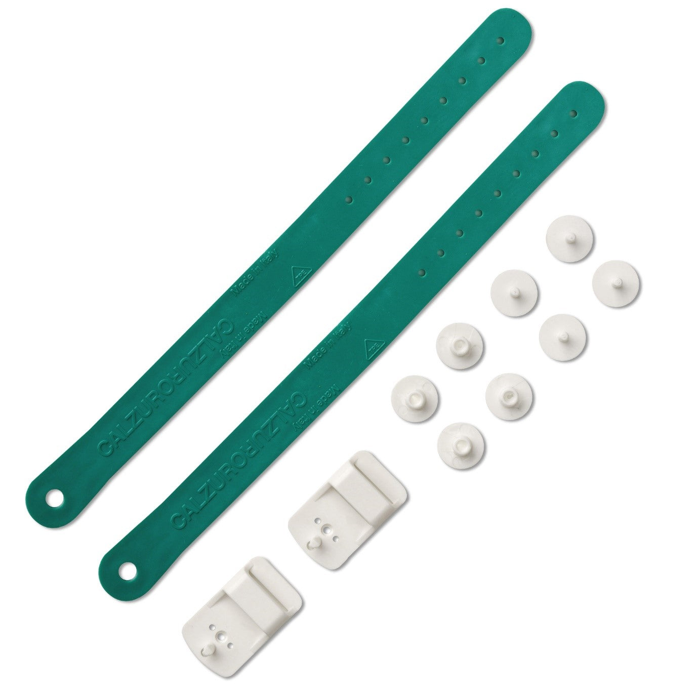 Heel Straps Kit for Calzuro Classic Clogs - Green