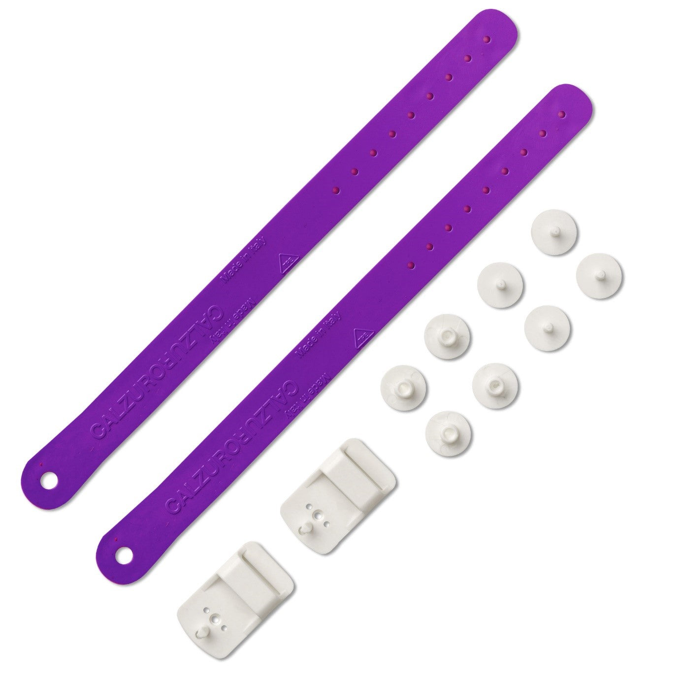 Heel Straps Kit for Calzuro Classic Clogs - Purple